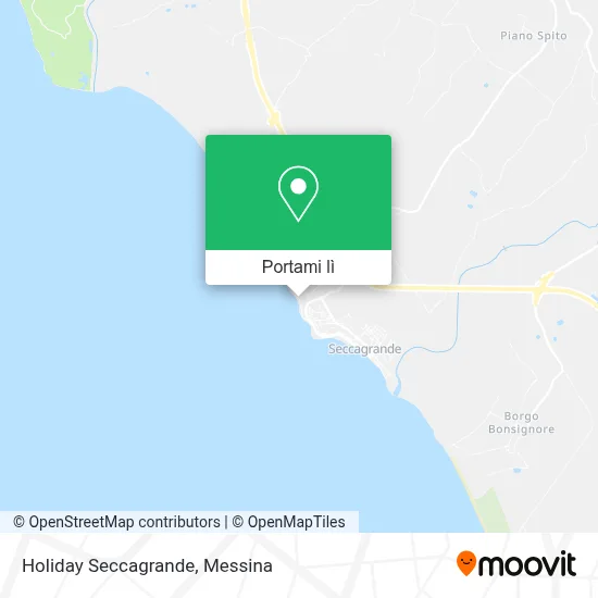 Mappa Holiday Seccagrande