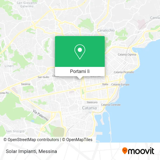 Mappa Solar Impianti