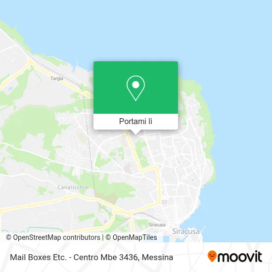 Mappa Mail Boxes Etc. - Centro Mbe 3436
