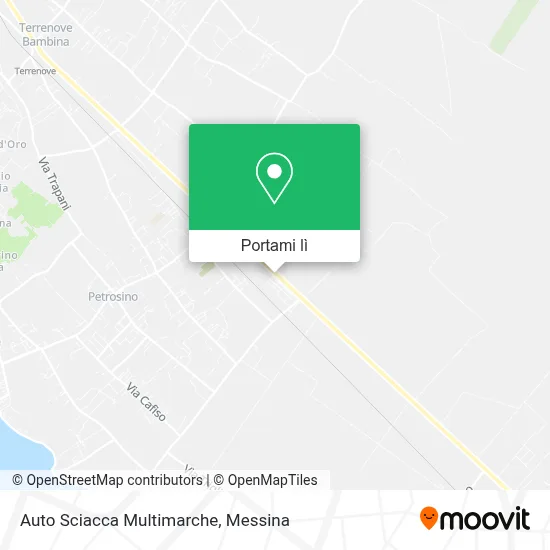Mappa Auto Sciacca Multimarche