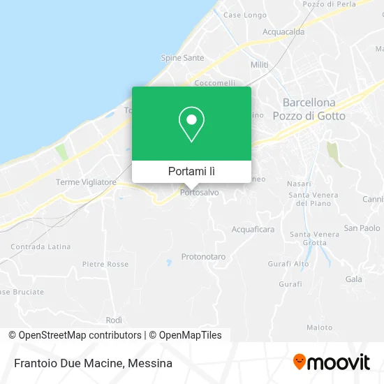 Mappa Frantoio Due Macine