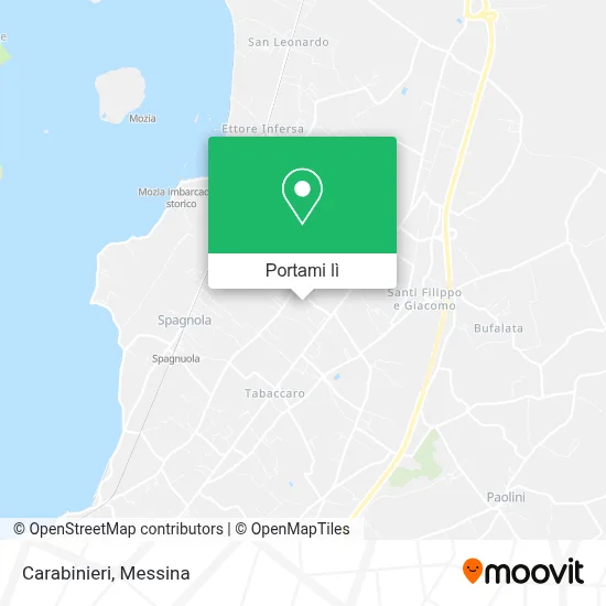 Mappa Carabinieri