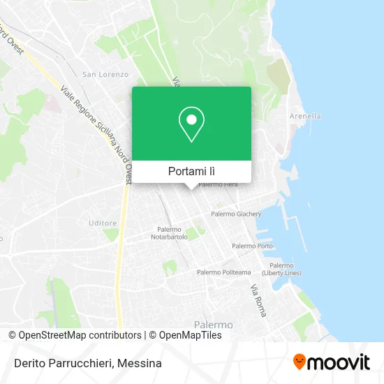 Mappa Derito Parrucchieri