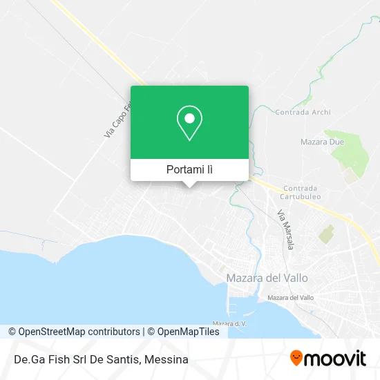 Mappa De.Ga Fish Srl De Santis