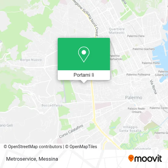 Mappa Metroservice