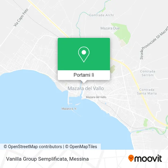 Mappa Vanilla Group Semplificata