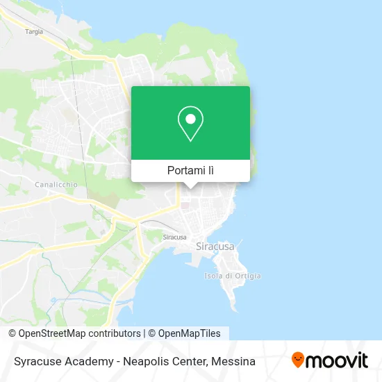 Mappa Syracuse Academy - Neapolis Center