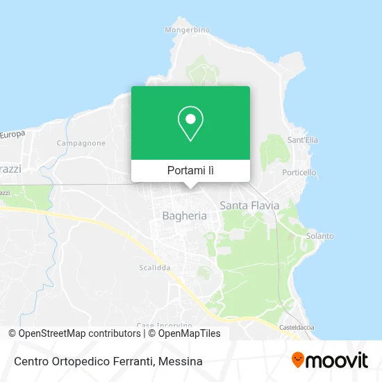 Mappa Centro Ortopedico Ferranti