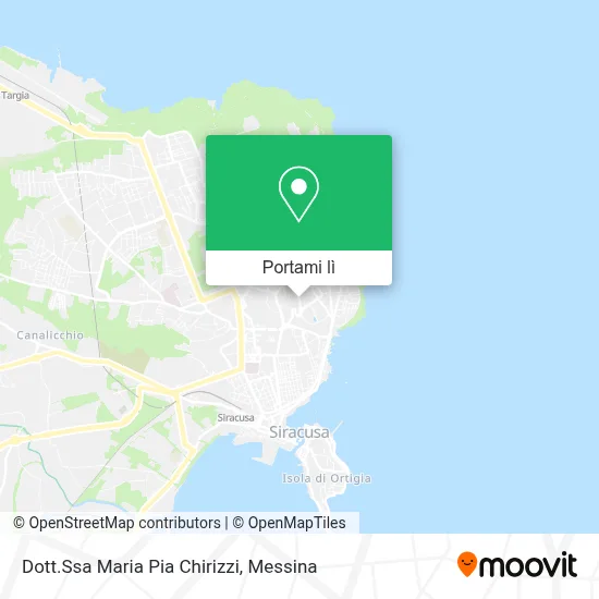 Mappa Dott.Ssa Maria Pia Chirizzi