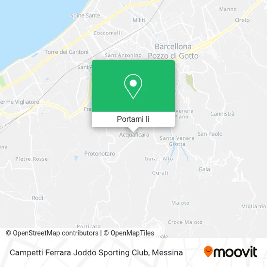 Mappa Campetti Ferrara Joddo Sporting Club