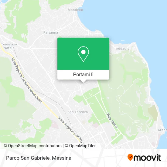 Mappa Parco San Gabriele