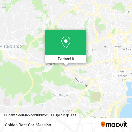 Mappa Golden Rent Car