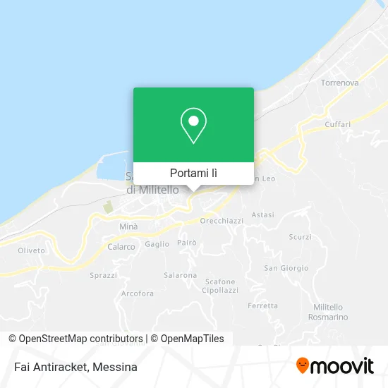 Mappa Fai Antiracket