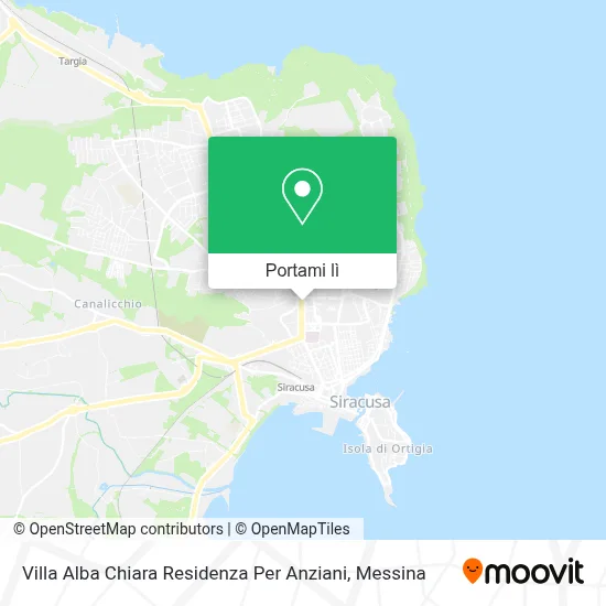 Mappa Villa Alba Chiara Residenza Per Anziani