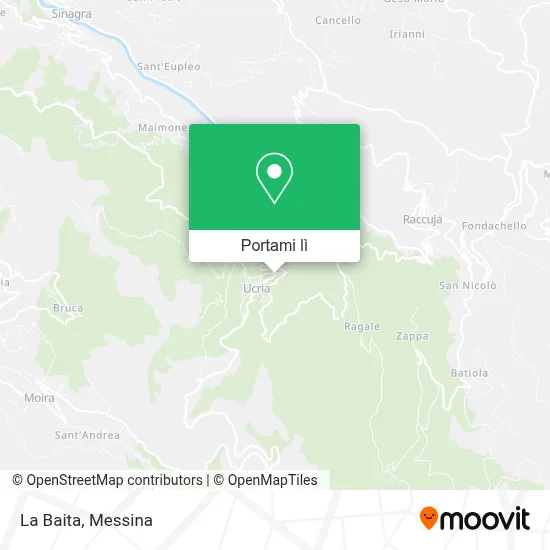 Mappa La Baita