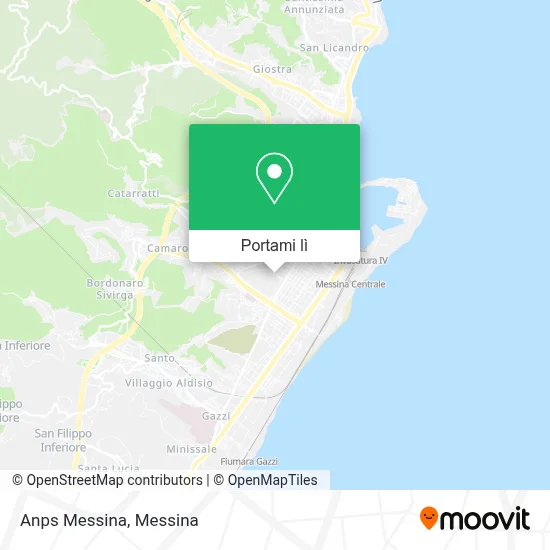 Mappa Anps Messina