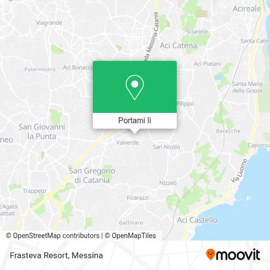 Mappa Frasteva Resort