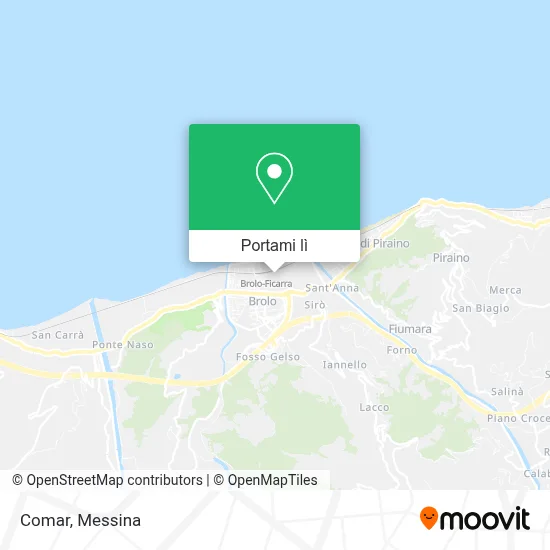 Mappa Comar