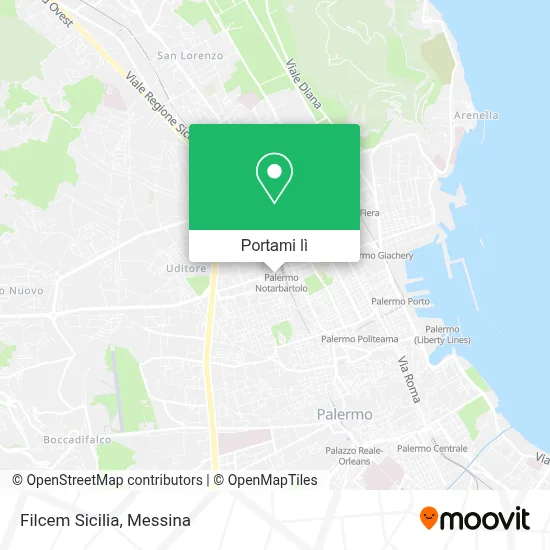 Mappa Filcem Sicilia
