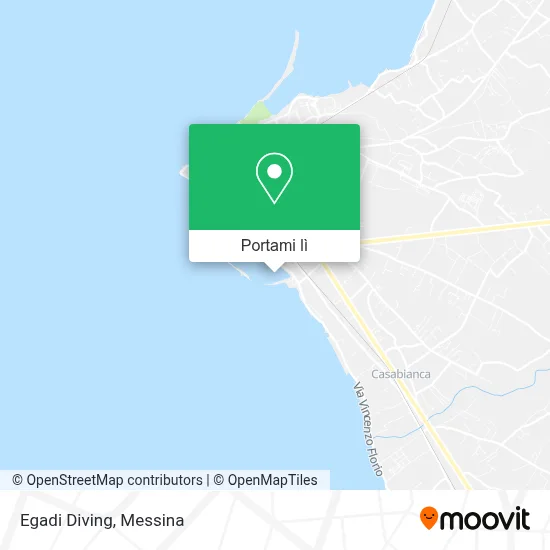 Mappa Egadi Diving