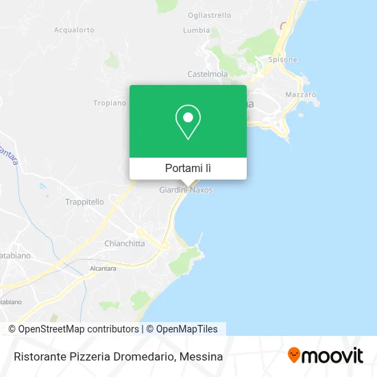 Mappa Ristorante Pizzeria Dromedario