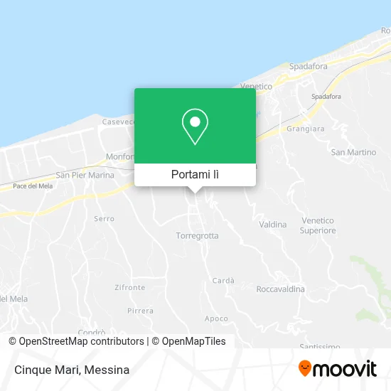 Mappa Cinque Mari