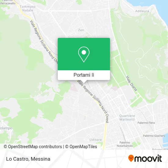 Mappa Lo Castro