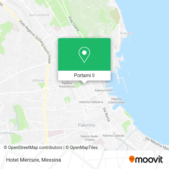 Mappa Hotel Mercure