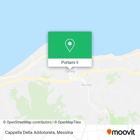 Mappa Cappella Della Addolorata