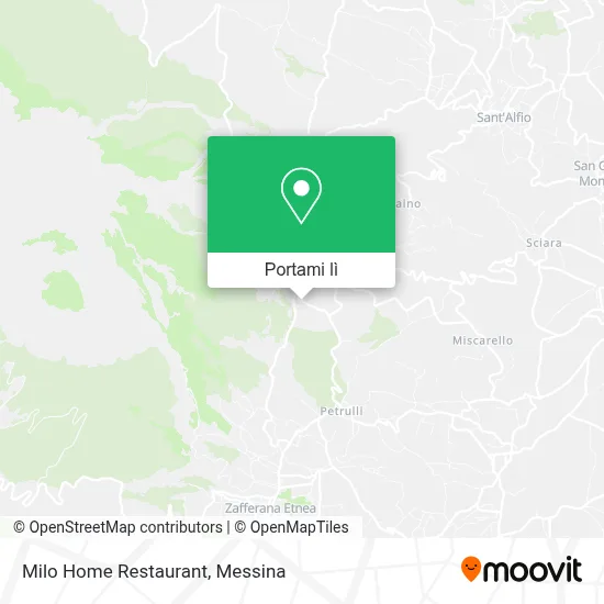 Mappa Milo Home Restaurant