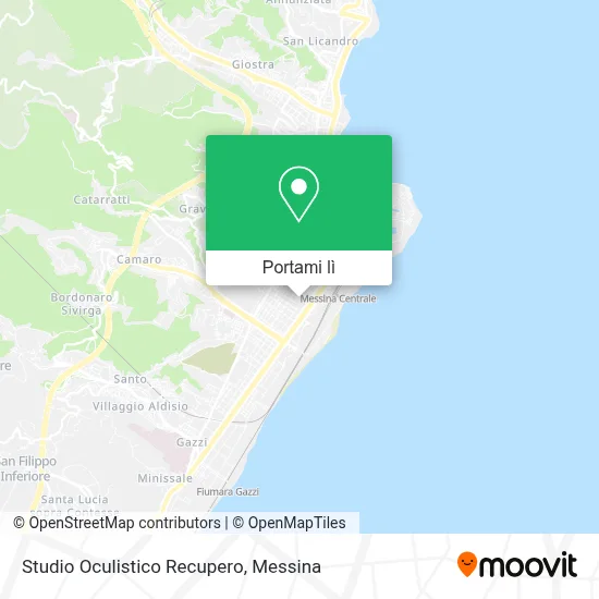 Mappa Studio Oculistico Recupero