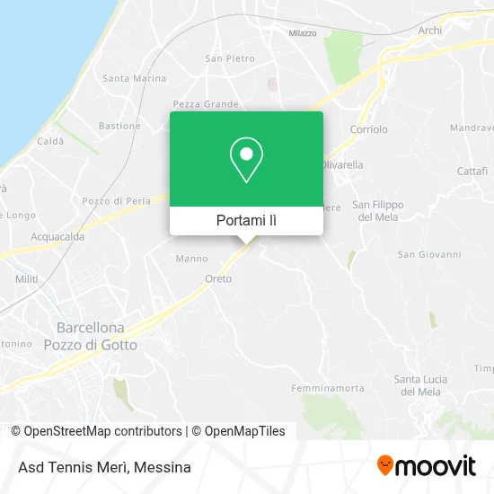 Mappa Asd Tennis Merì