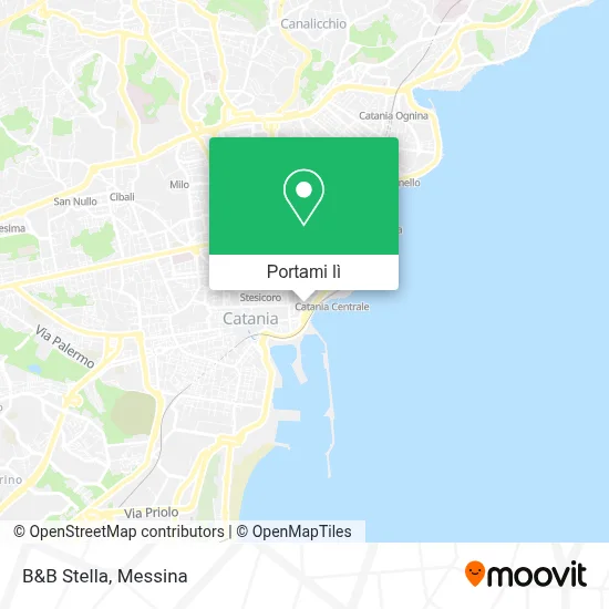 Mappa B&B Stella