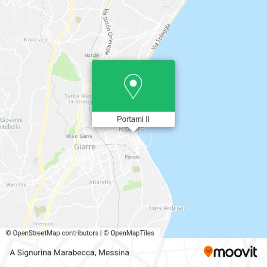 Mappa A Signurina Marabecca
