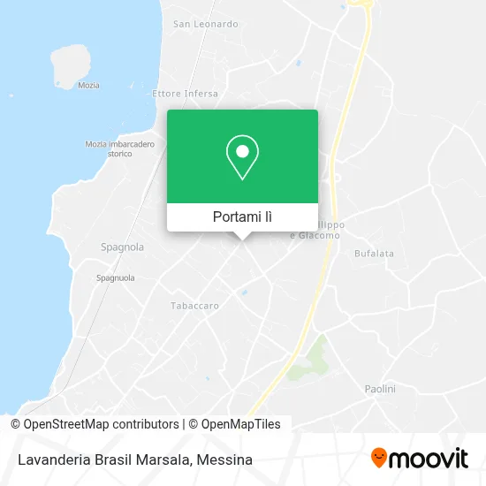Mappa Lavanderia Brasil Marsala
