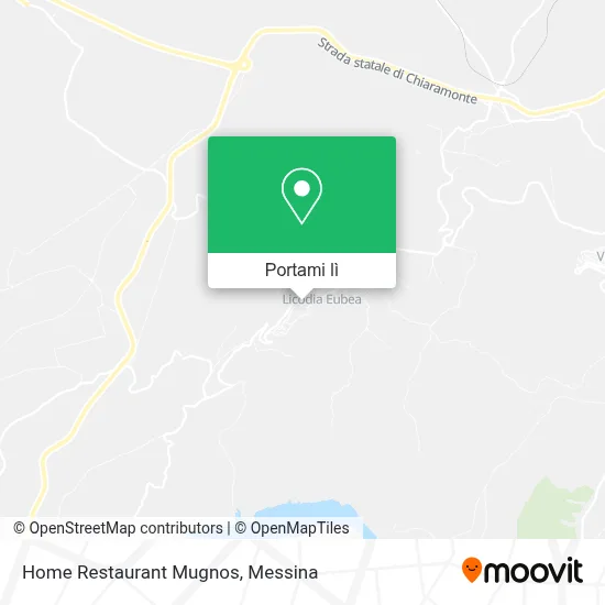 Mappa Home Restaurant Mugnos