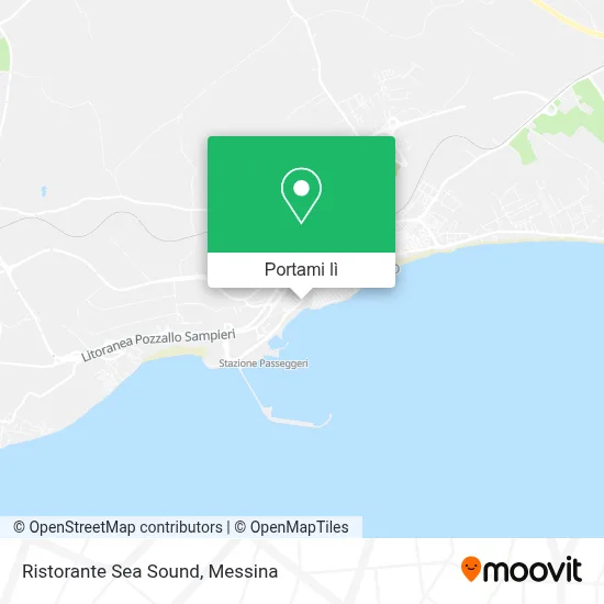 Mappa Ristorante Sea Sound