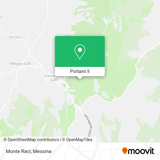 Mappa Monte Raci