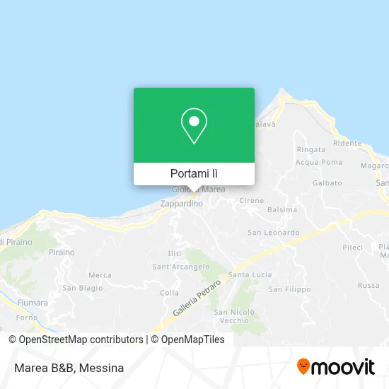 Mappa Marea B&B