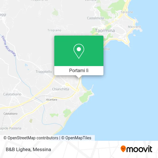 Mappa B&B Lighea