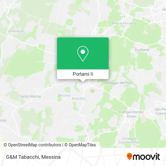 Mappa G&M Tabacchi