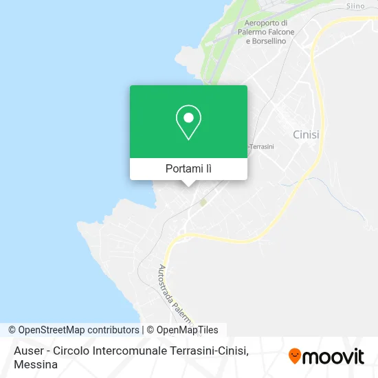 Mappa Auser - Circolo Intercomunale Terrasini-Cinisi