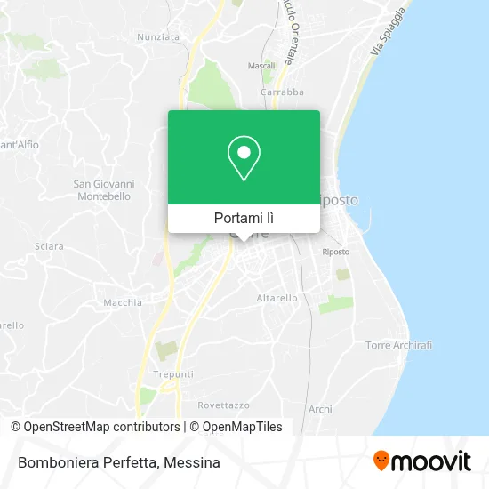Mappa Bomboniera Perfetta
