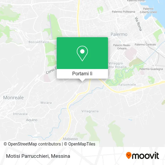 Mappa Motisi Parrucchieri