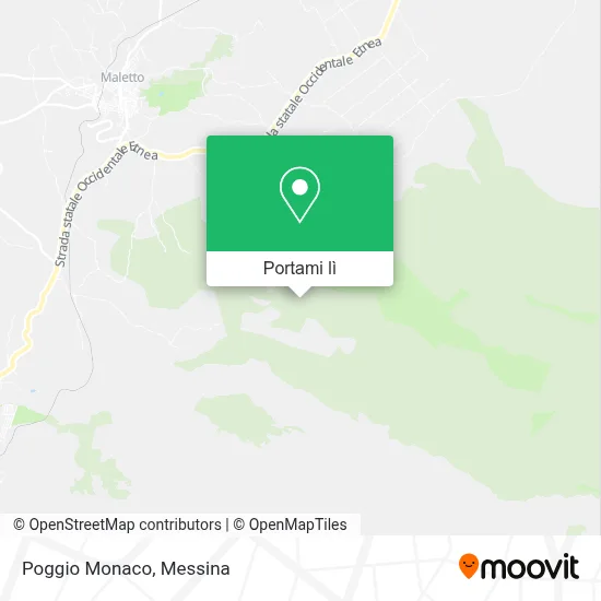 Mappa Poggio Monaco