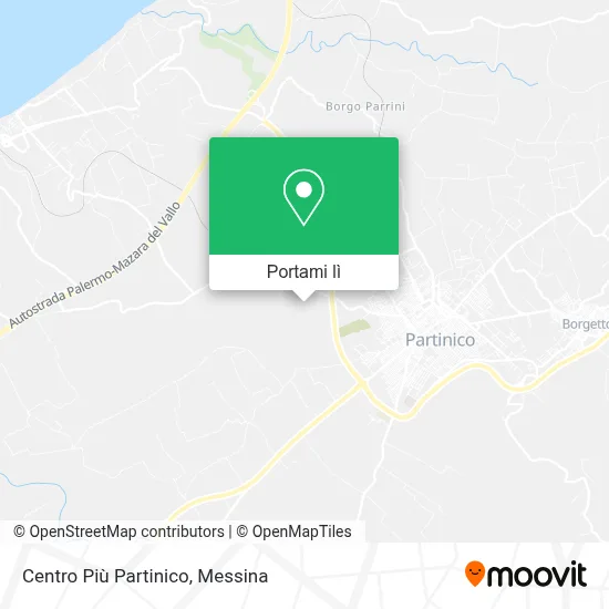 Mappa Centro Più Partinico