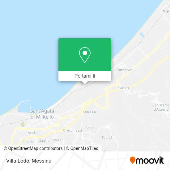 Mappa Villa Lodo