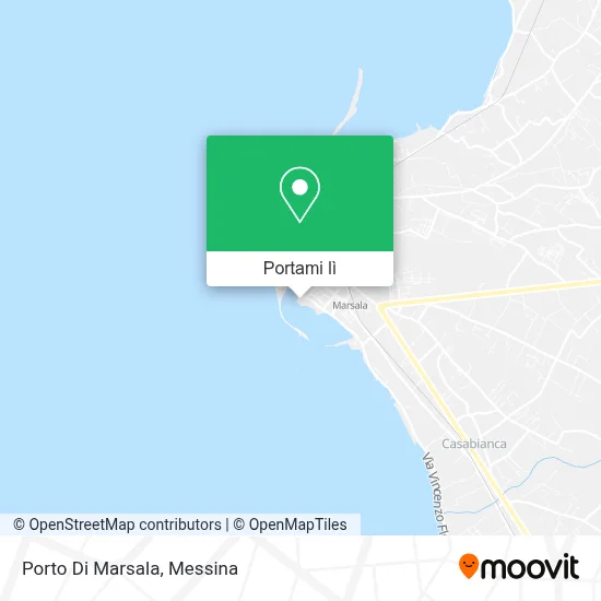 Mappa Porto Di Marsala