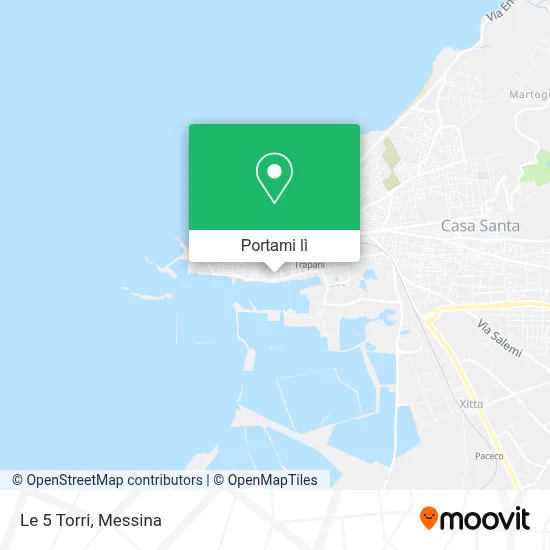 Mappa Le 5 Torri
