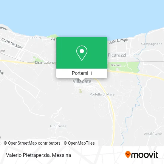 Mappa Valerio Pietraperzia